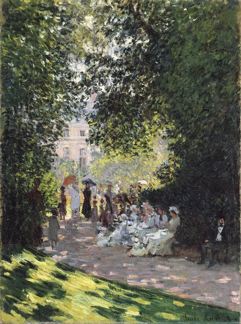 Claude Monet, The Parc Monceau