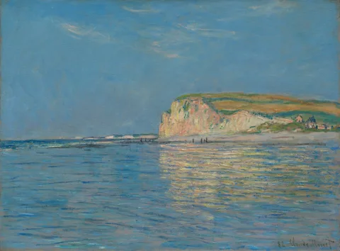 Claude Monet, Low Tide at Pourville, near Dieppe, 1882