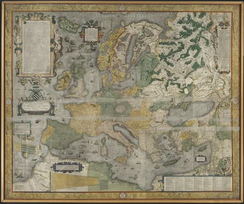 Gerardus Mercator, Mercator Europe map