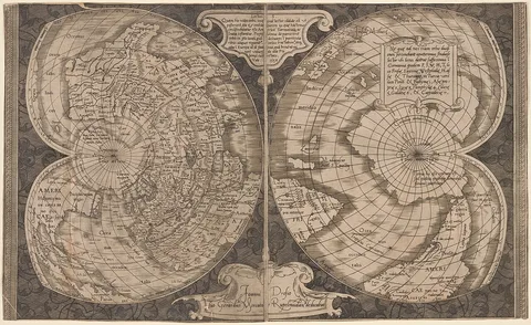 Gerardus Mercator, Mercator 1538 world map