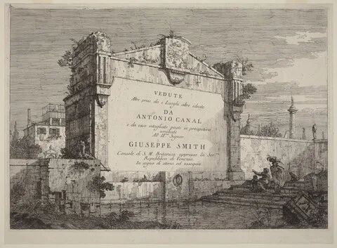 Canaletto, Title Plate