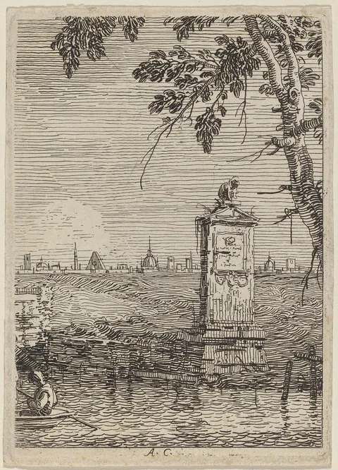 Canaletto, The Little Monument