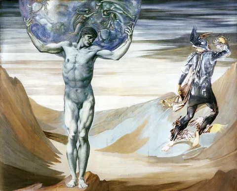 Edward Burne-Jones, Atlas Turned to Stone
