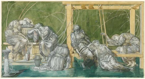 Edward Burne-Jones, The Garden Court