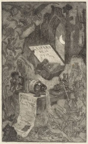 Félicien Rops, Gaspard de la Nuit