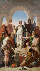 Daniel Maclise, The Spirit of Justice