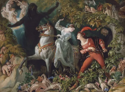 Daniel Maclise, A Scene from 'Undine'