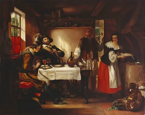 Daniel Maclise, A Scene from Gil Blas