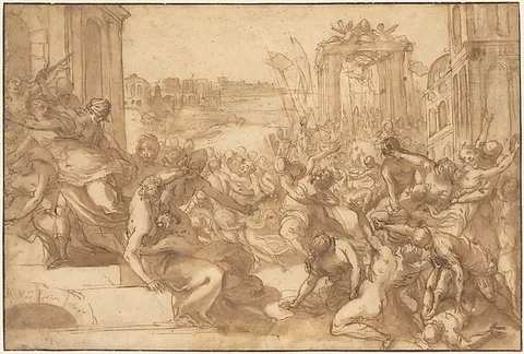 Hans Rottenhammer, Rape of the Sabines