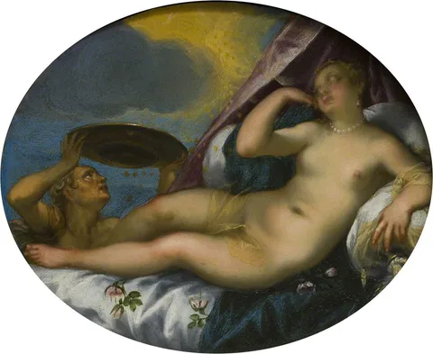 Hans Rottenhammer, Danae and the Shower of Gold