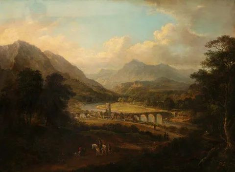 Alexander Nasmyth, View of Dunkeld on the River Tay