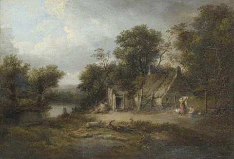 Alexander Nasmyth, Cottage by a River