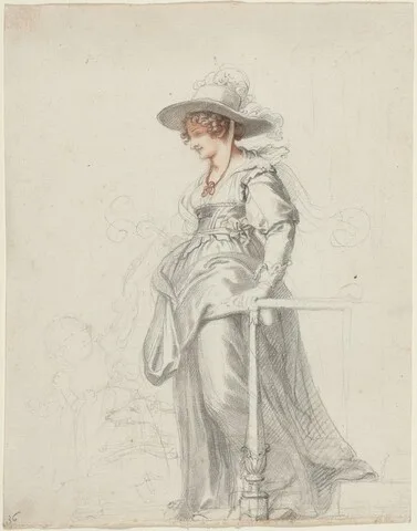 Richard Cosway, Maria Cosway with Her Daughter Louisa