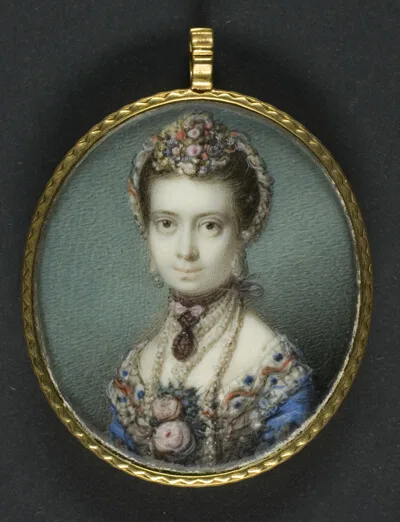 Richard Cosway, Portrait of Miss Eleanor Falkingham