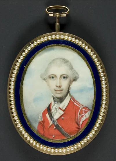 Richard Cosway, Portrait of an Officer