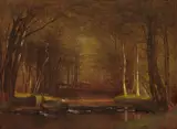 Worthington Whittredge, Trout Brook in the Catskills