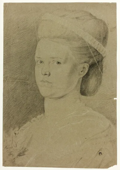 Francis Cotes, Portrait Bust of Young Woman