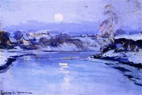 Clarence Gagnon, moonrise
