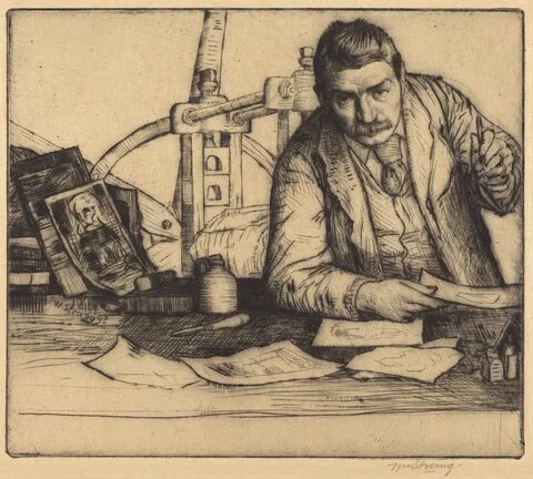 William Strang, Self-Portrait