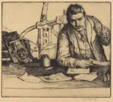 William Strang, Self-Portrait