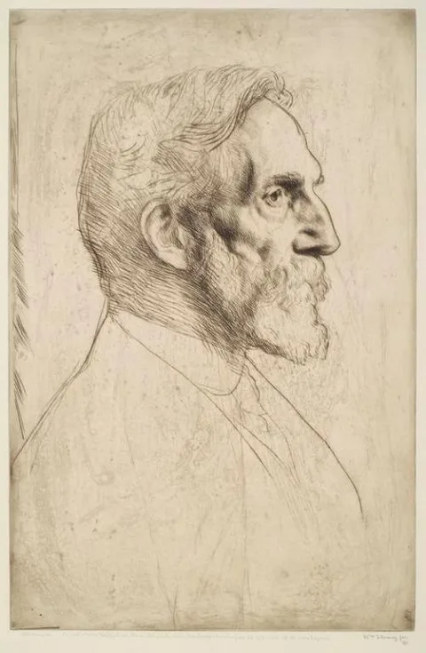 William Strang, Philip Norman - William Strang
