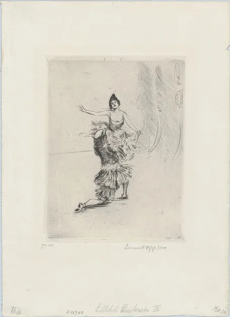 Ernst Oppler, Lillebil Christensen IV