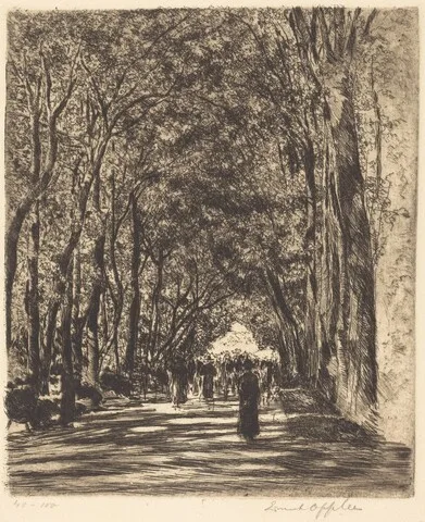 Ernst Oppler, Under the Oaks