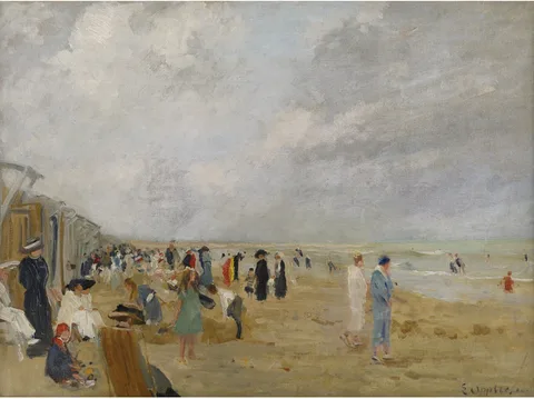 Ernst Oppler, AT THE BEACH