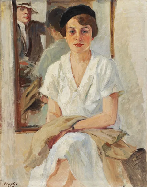 Ernst Oppler, The Painter and Jo