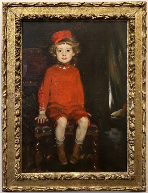 Arthur Kampf, Boy in red