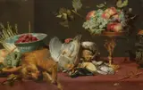 Frans Snyders, Still Life with Dead Game, Fruit and Vegetables