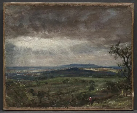 John Constable, Hampstead Heath, Looking Toward Harrow