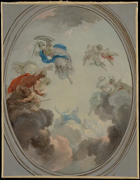 Jacob de Wit, Allegory of Government: Wisdom Defeating Discord
