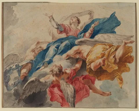 Jacob de Wit, Assumption of the virgin