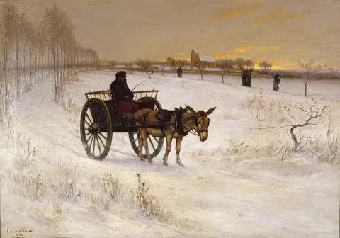 Carleton Wiggins, Winter Evening in France