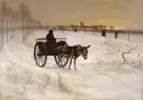 Carleton Wiggins, Winter Evening in France