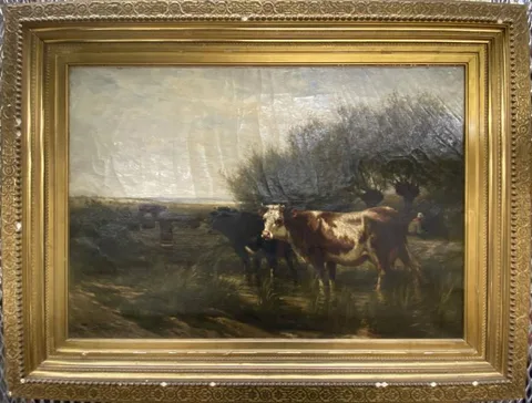 Carleton Wiggins, Landscape with Cattle