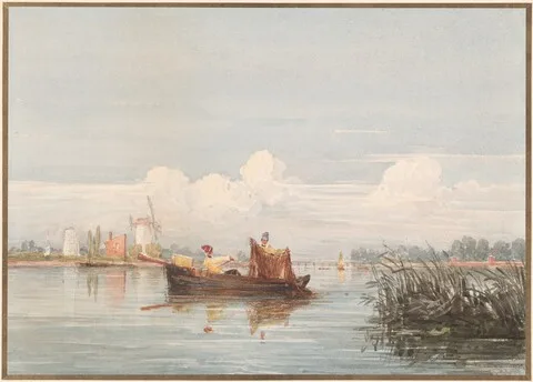David Cox, The Thames at Battersea