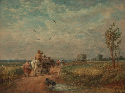 David Cox, Going to the Hayfield