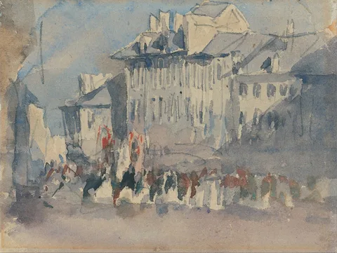 David Cox, A Religious Procession