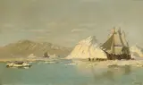 William Bradford, Off Greenland—Whaler Seeking Open Water