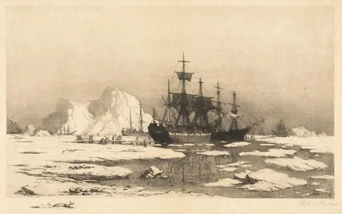William Bradford, Among the Ice Floes