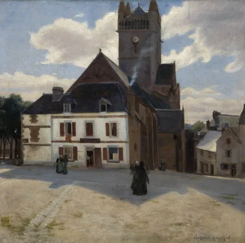 Norman Garstin, Breton Village
