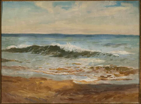 Tadeusz Popiel, Marine view