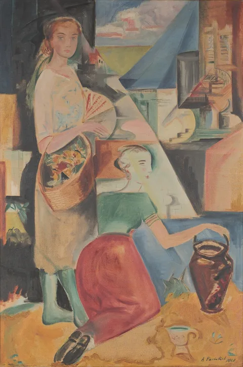 Alfred Partikel, Figurative Scene
