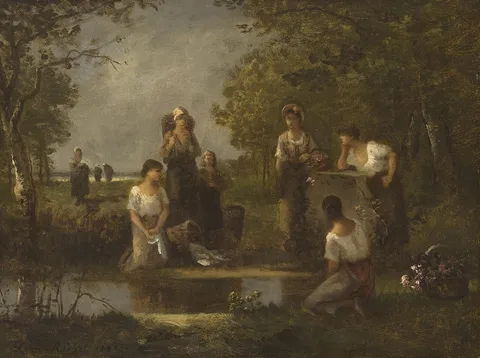 Léon Richet, The Spring