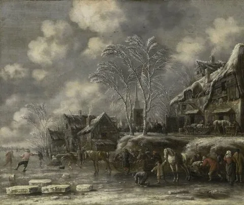 Thomas Heeremans, Winter Scene