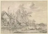 Thomas Heeremans, Dorp aan een rivier gelegen