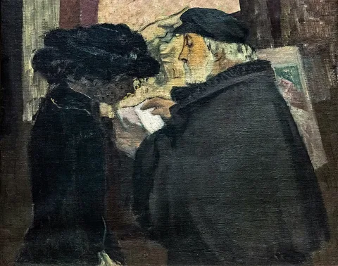 Maurice Denis, Degas and his model