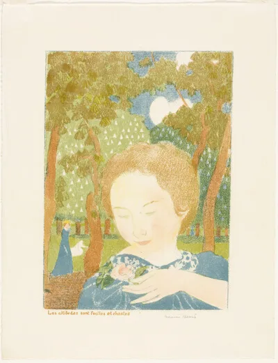 Maurice Denis, Attitudes are Easy and Chaste, plate two from Love